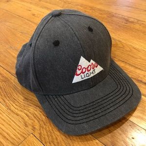 Coors light strapback hat